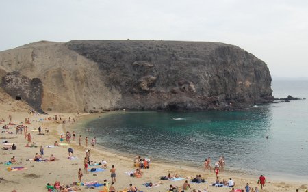 Playa del papagayo